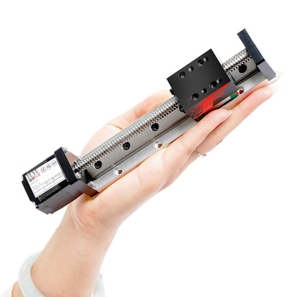 Aluminum Profile Small and Light Linear Guide Rail Micro Linear Actuator with Stepper Motor