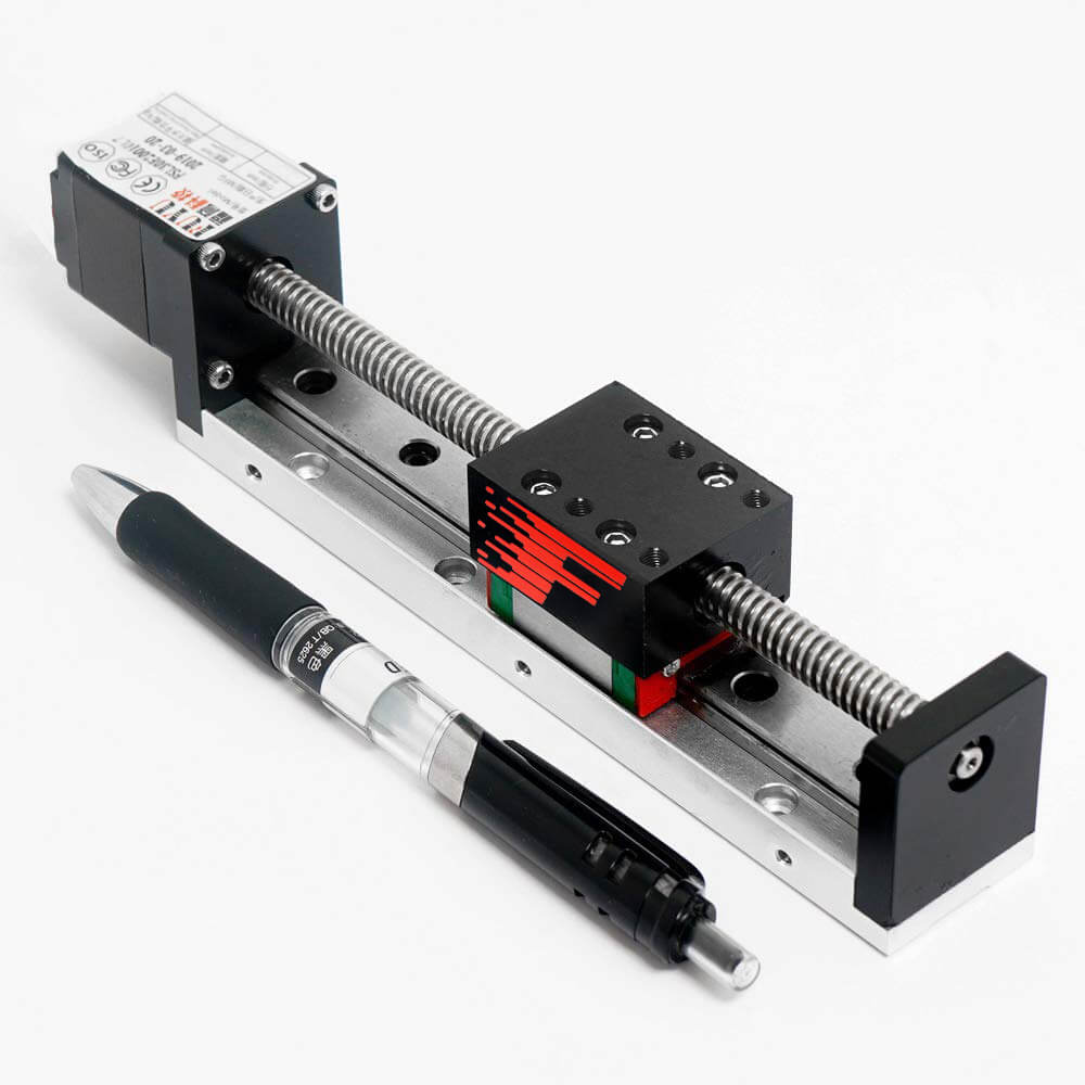 Aluminum Profile Small and Light Linear Guide Rail Micro Linear Actuator with Stepper Motor