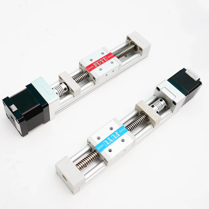 FUYU Mikro-Kugelumlaufspindel-Aktuator, lineare Bewegungsführung mit Schrittmotor für medizinische Geräte