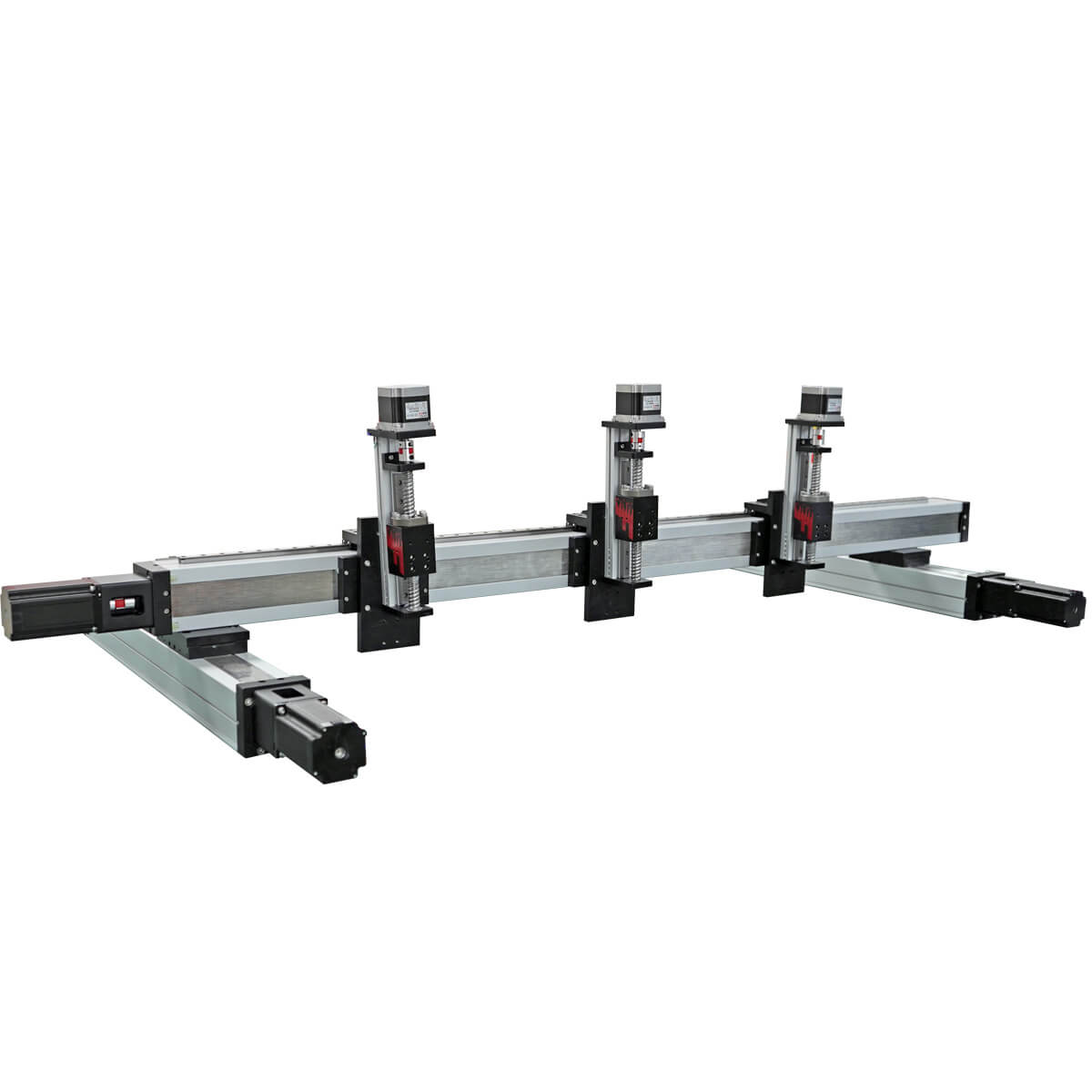 FUYU Multi-axis Ball Screw Linear Positioning Stage Synchronous XYZ Gantry Table