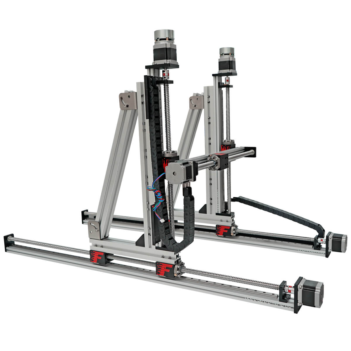 Double Z Axis Linear Table Ball Screw Gantry Sy...