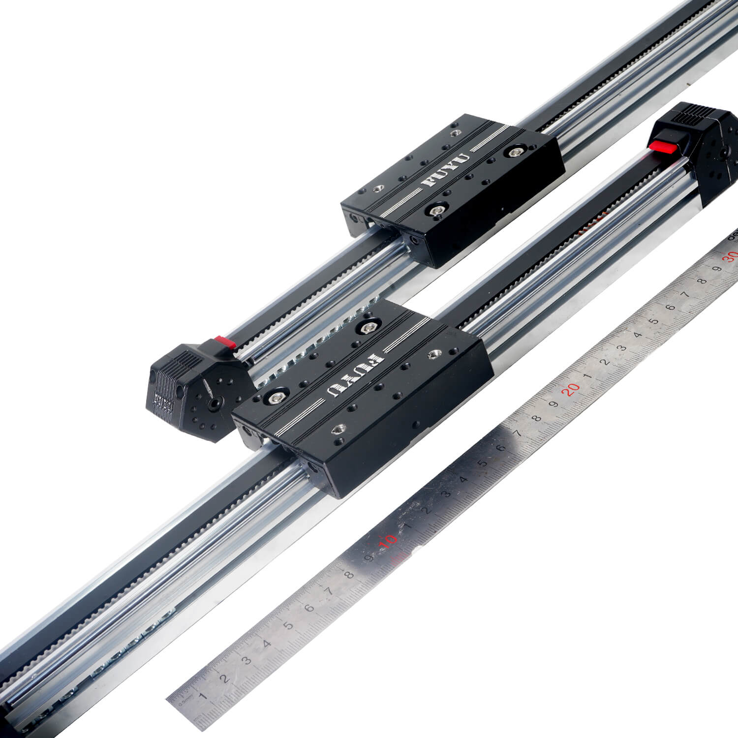 High Speed Long Stroke Double Shaft Cores Thin Slide Linear Rail Guide