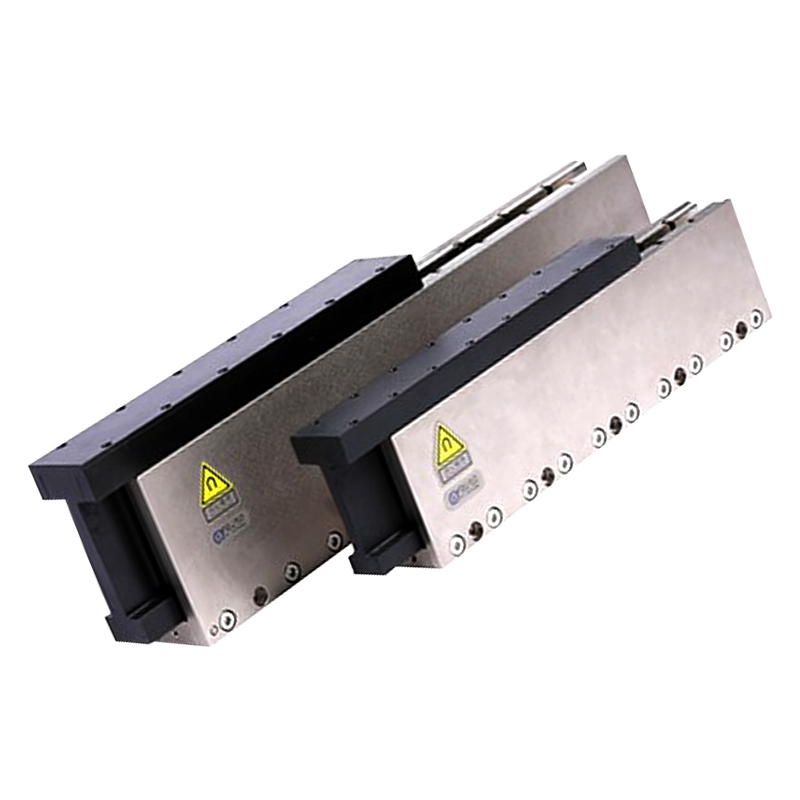 Fast Acceleration High Thrust Micron Position Accuracy Built-in Double Rail Modular Linear Motor Stage for Cross Table or Gantry System