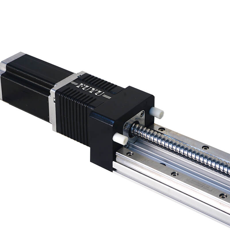 Double Rails Support Flip Load Optional Servo Motor Ball Screw Linear Guide Fuyu Technology Co