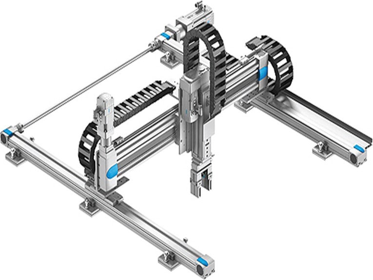 Sistema de manipulación cartesiano: movimiento 2D y movimiento 3D