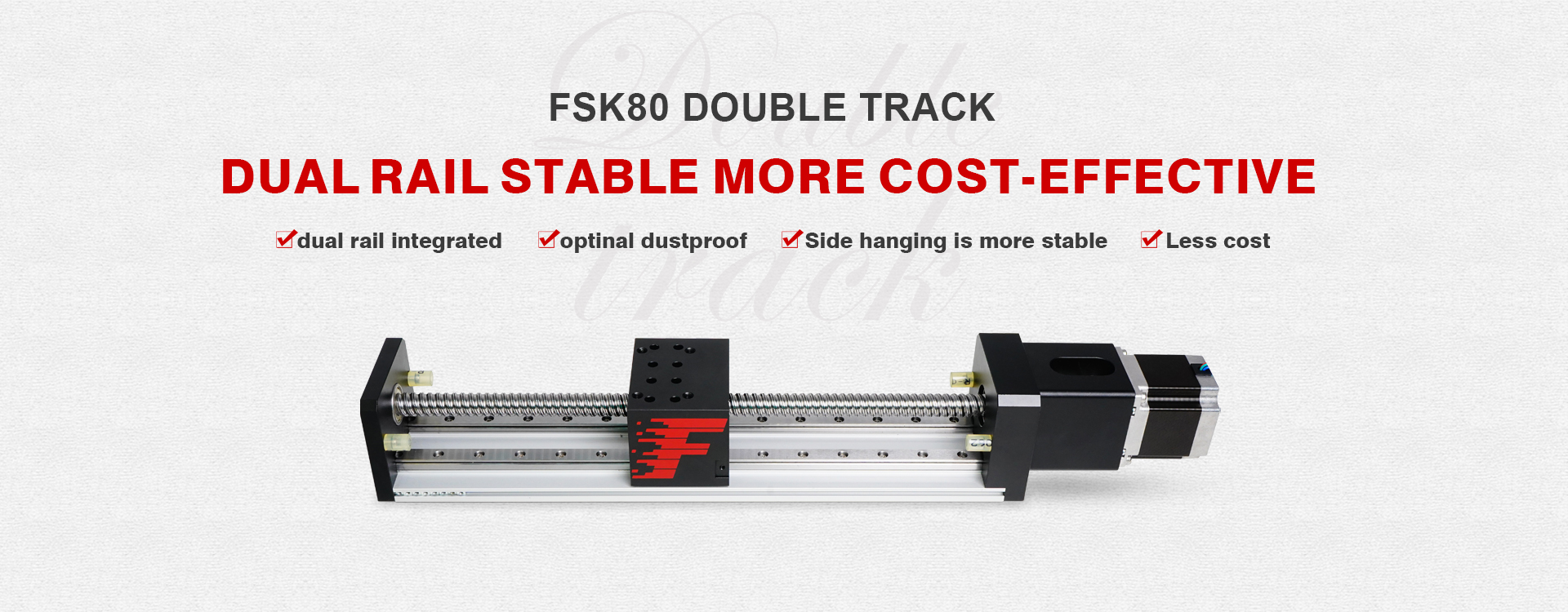 dual shaft linear actuator